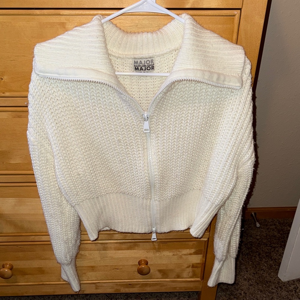Women's White Sweater